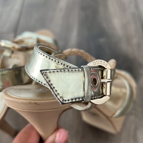 Guess nude gold heels - Picture 13 of 14